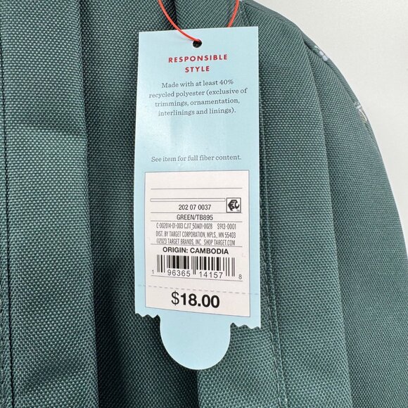 NEW Cat & Jack 16" Kids Backpack - Dinosaur - Picture 3 of 6